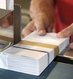 Konfektionierung und Verpackung